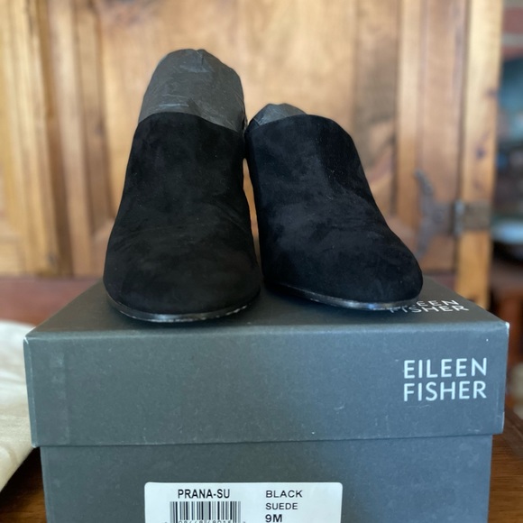 Eileen Fisher Prana Suede Heel Mule 9M - Picture 5 of 5